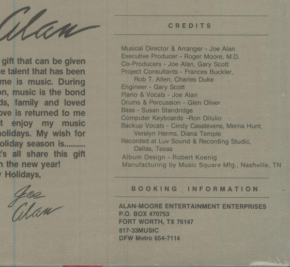 Joe Alan - Holiday Happiness - LP