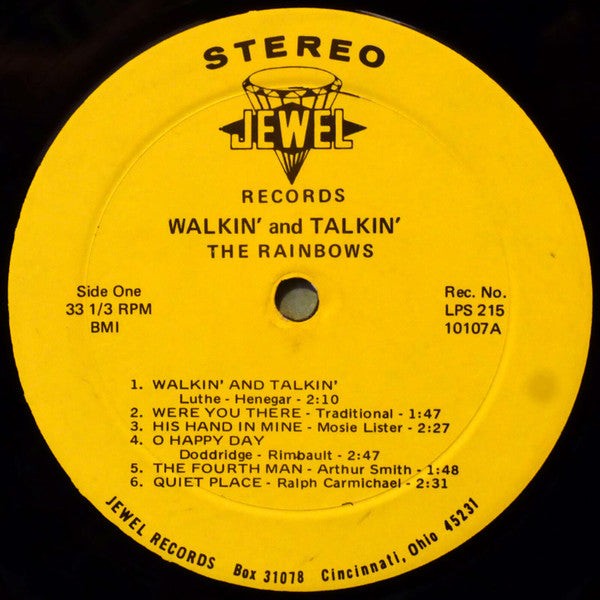 The Rainbows  - Walkin' And Talkin' - LP
