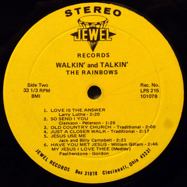 The Rainbows  - Walkin' And Talkin' - LP