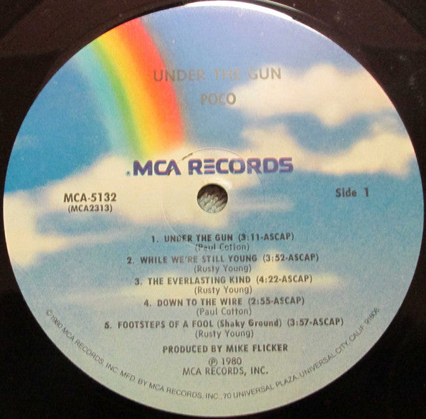 Poco (3) - Under The Gun - LP