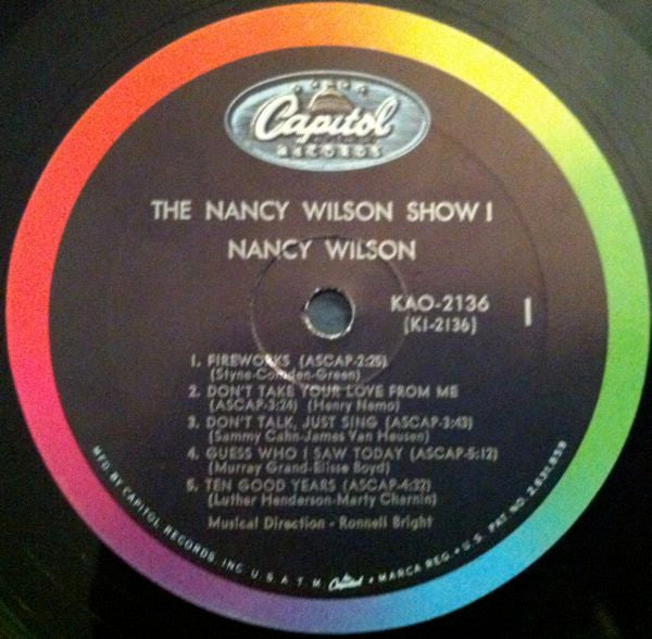 Nancy Wilson - The Nancy Wilson Show! - LP