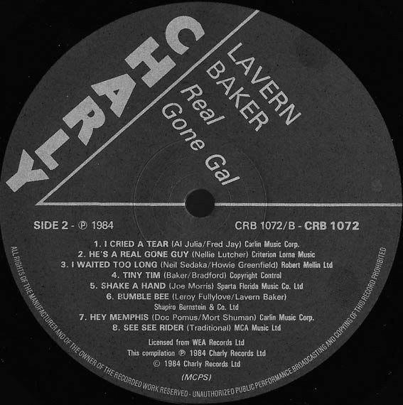 LaVern Baker - Real Gone Gal - LP