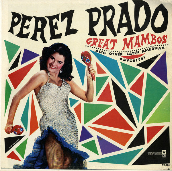Perez Prado - Great Mambos, Also Other Latin American Favorites - LP