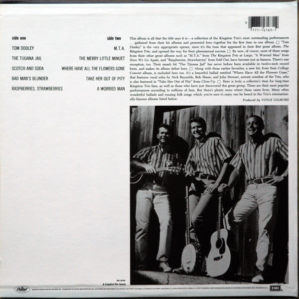 Kingston Trio - The Best Of The Kingston Trio - LP