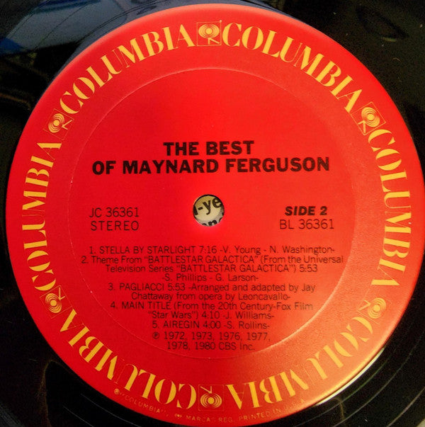 Maynard Ferguson - The Best Of Maynard Ferguson - LP