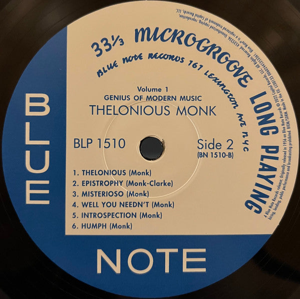 Thelonious Monk - Genius Of Modern Music (Volume One) - LP