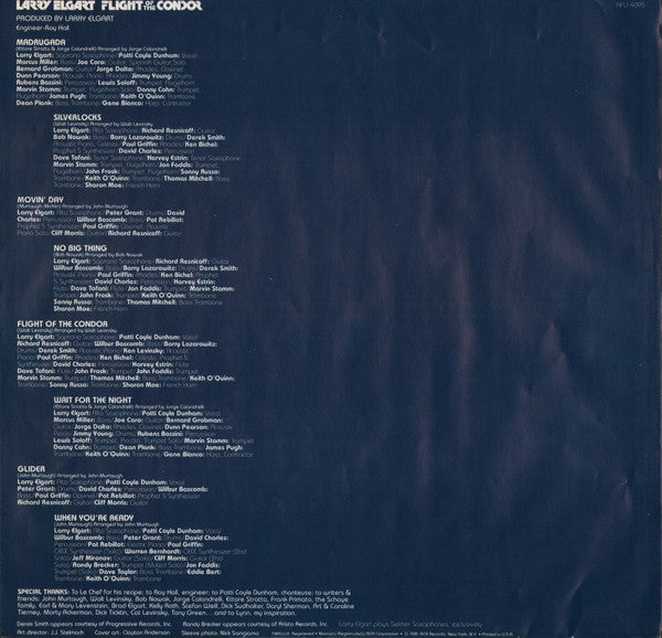Larry Elgart - Flight Of The Condor - LP
