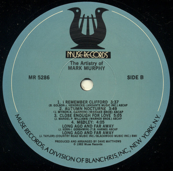 Mark Murphy - The Artistry Of Mark Murphy - LP