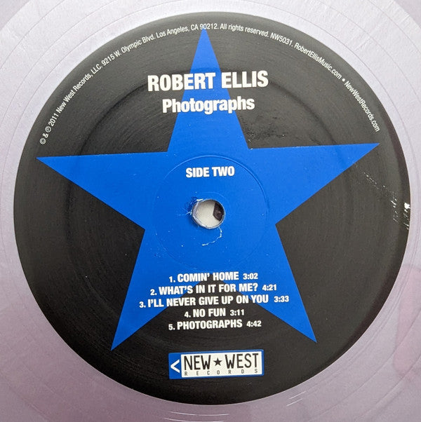 Robert Ellis (2) - Photographs - LP