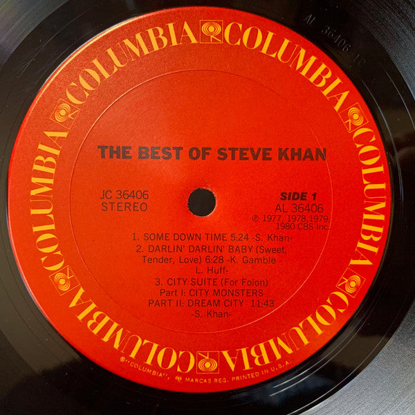 Steve Khan - The Best Of Steve Khan - LP