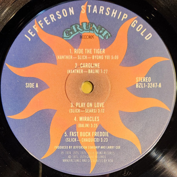 Jefferson Starship - Gold - LP
