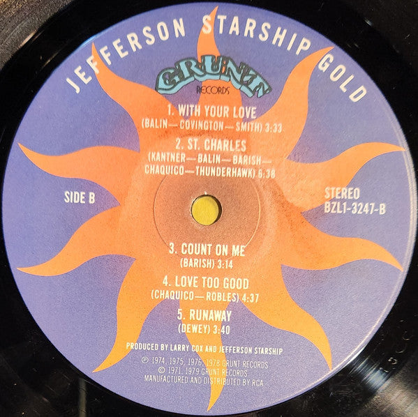 Jefferson Starship - Gold - LP