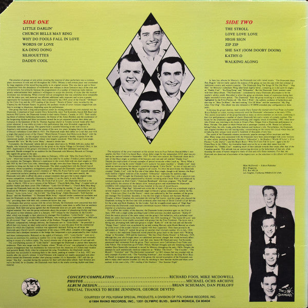 The Diamonds - Best Of The Diamonds - LP