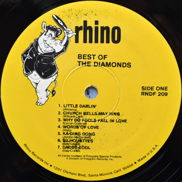 The Diamonds - Best Of The Diamonds - LP