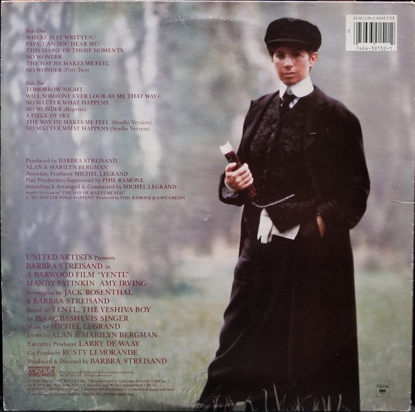 Barbra Streisand - Yentl - Original Motion Picture Soundtrack - LP