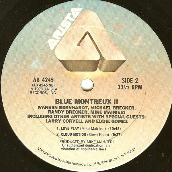 Blue Montreux - Blue Montreux II - LP