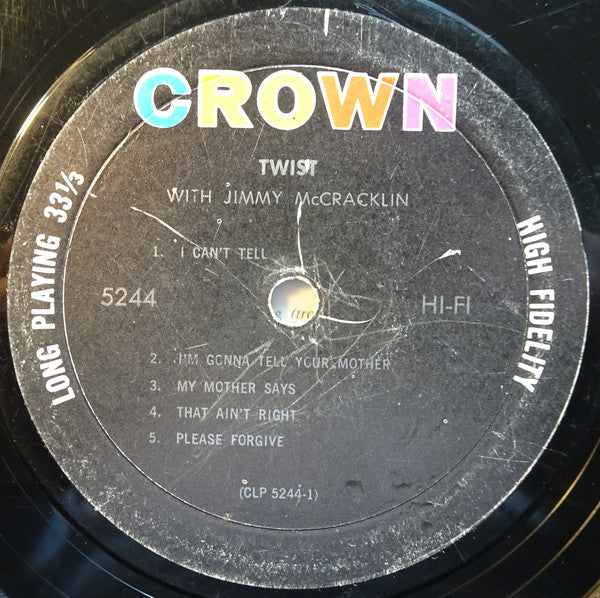 Jimmy McCracklin - Twist - LP