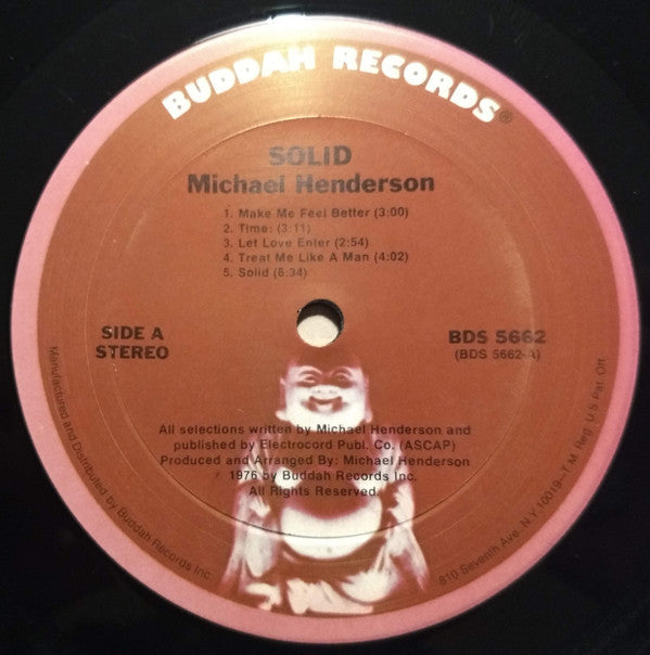 Michael Henderson - Solid - LP
