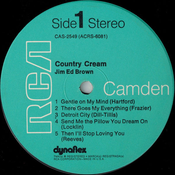 Jim Ed Brown - Country Cream - LP