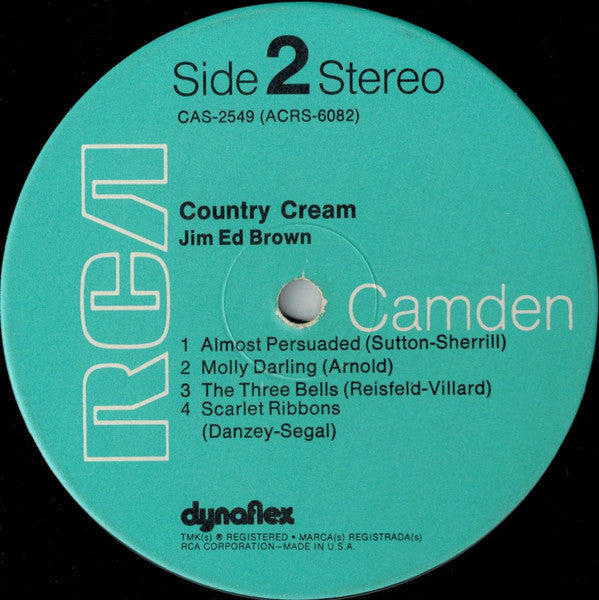 Jim Ed Brown - Country Cream - LP