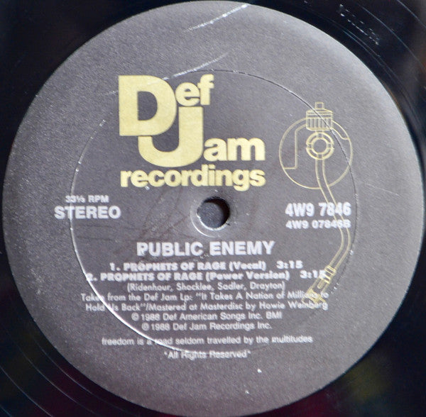 Public Enemy - Don't Believe The Hype - LP