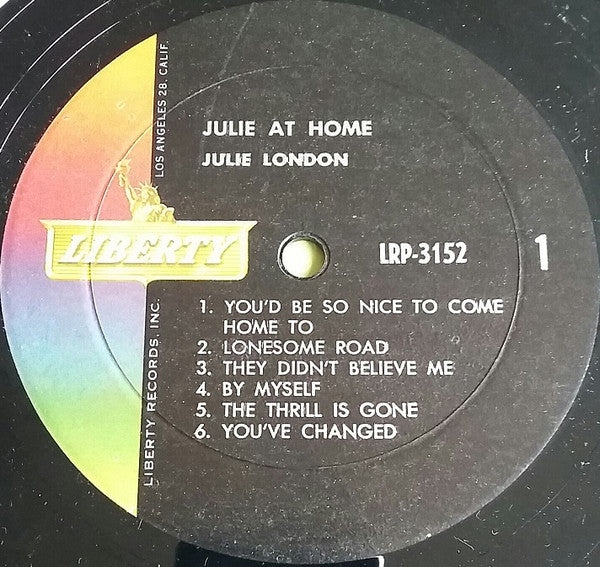 Julie London - Julie...At Home - LP