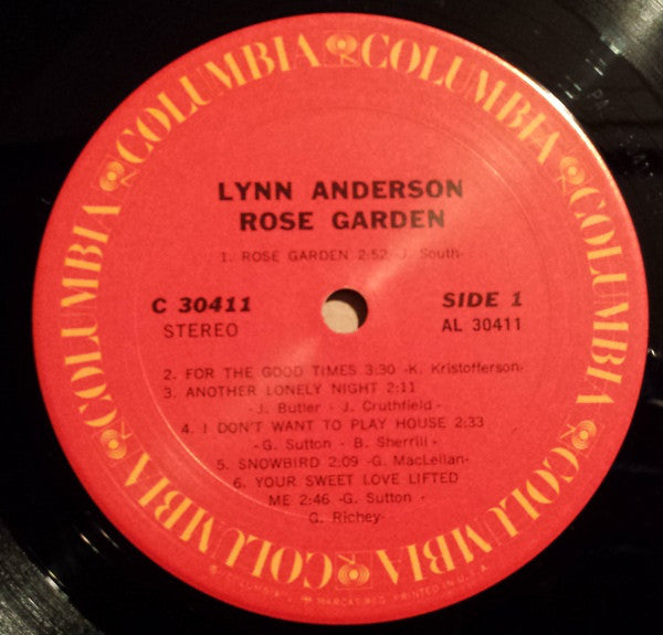 Lynn Anderson - Rose Garden - LP