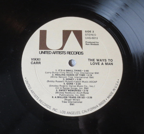 Vikki Carr - The Ways To Love A Man - LP