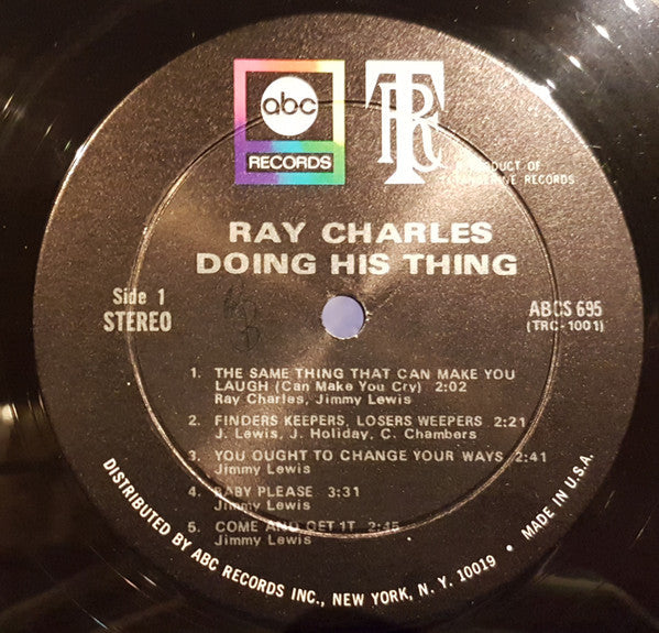 Ray Charles - Doing His Thing - LP