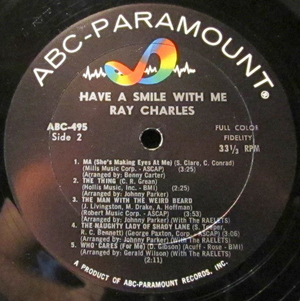 Ray Charles - Have A Smile With Me - LP