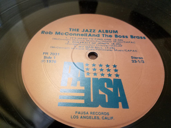 Rob McConnell & The Boss Brass - The Jazz Album - LP