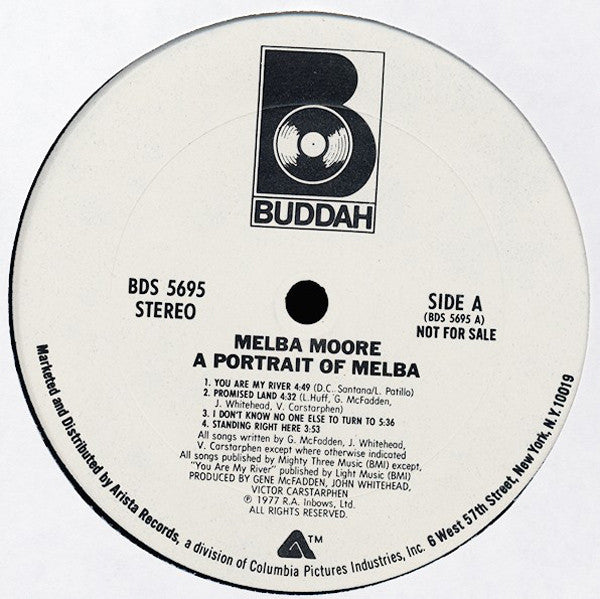 Melba Moore - A Portrait Of Melba - LP