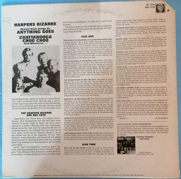 Harpers Bizarre - Anything Goes - LP