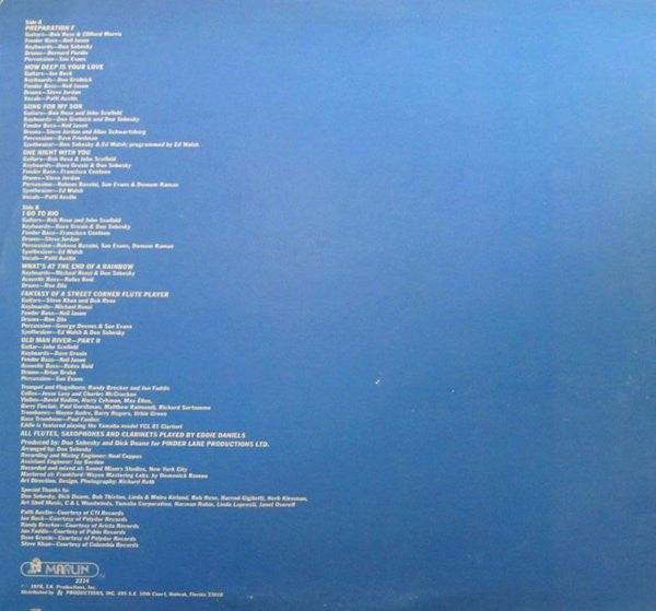 Eddie Daniels - Street Wind - LP
