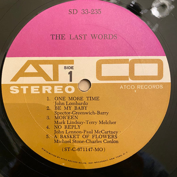 The Last Words (2) - The Last Words - LP
