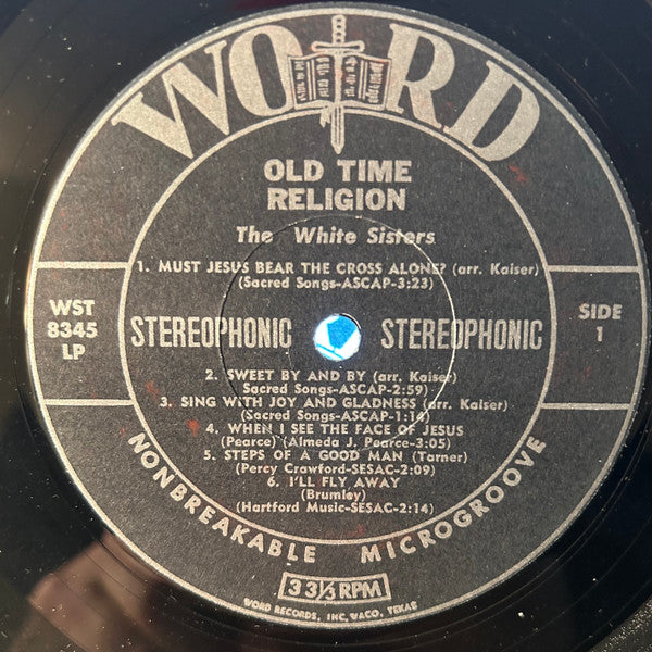 The White Sisters  - Old Time Religion - LP