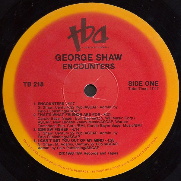 George Shaw - Encounters - LP