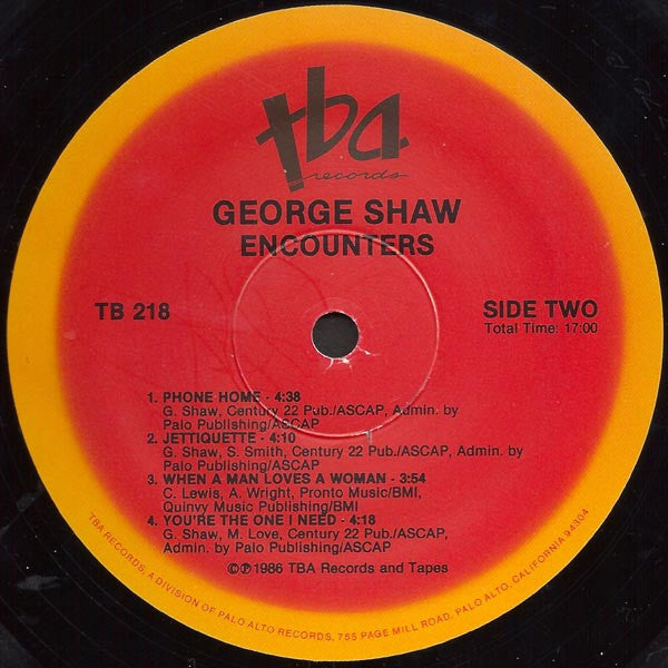 George Shaw - Encounters - LP