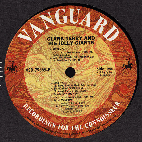 Clark Terry And His Jolly Giants - Clark Terry And His Jolly Giants - LP