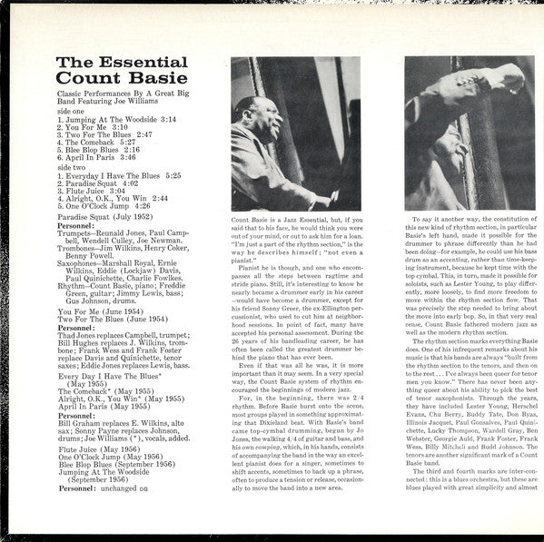 Count Basie - The Essential - LP