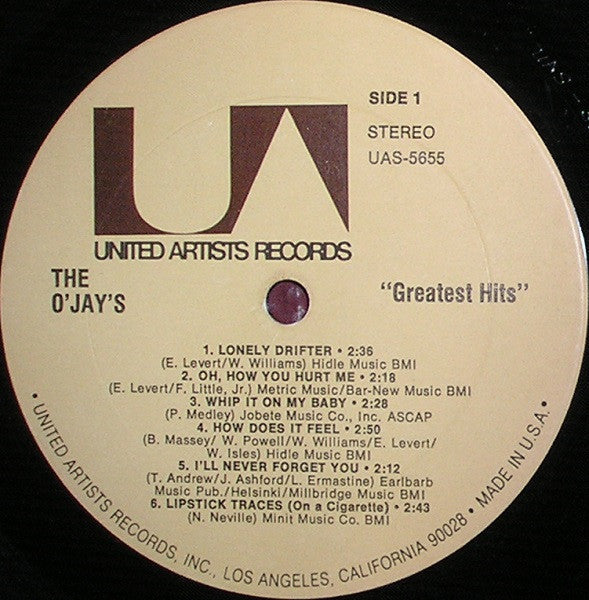 The O'Jays - The Greatest Hits - LP