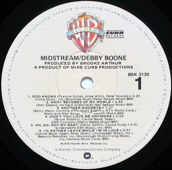 Debby Boone - Midstream - LP