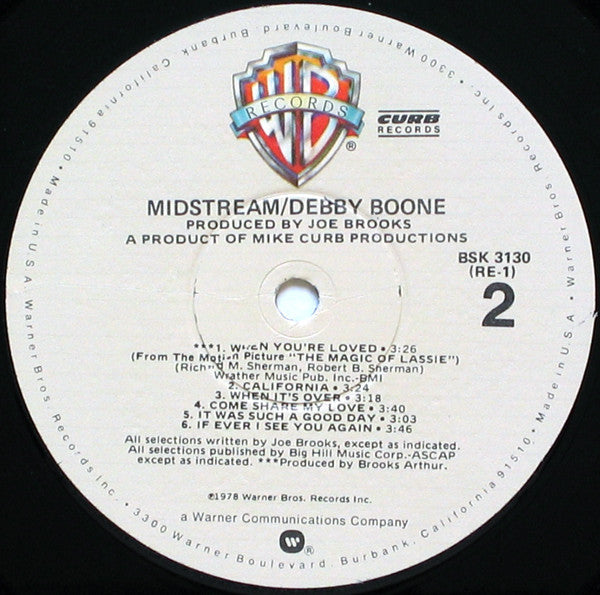 Debby Boone - Midstream - LP