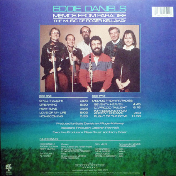 Eddie Daniels - Memos From Paradise - LP