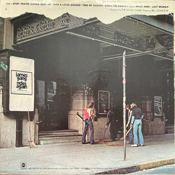 James Gang - Live In Concert - LP