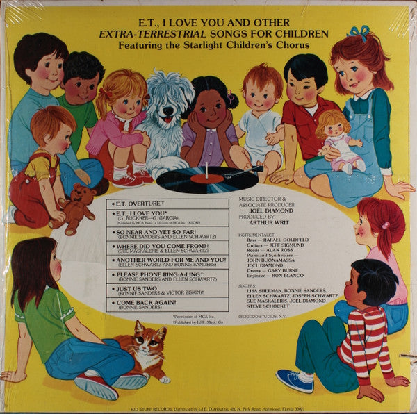 Starlight Children's Chorus - E.T., I Love You And Other Extra-Terrestrial Songs For Children - LP