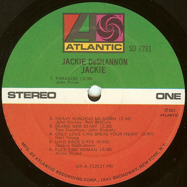 Jackie DeShannon - Jackie - LP