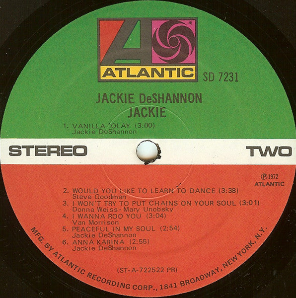 Jackie DeShannon - Jackie - LP