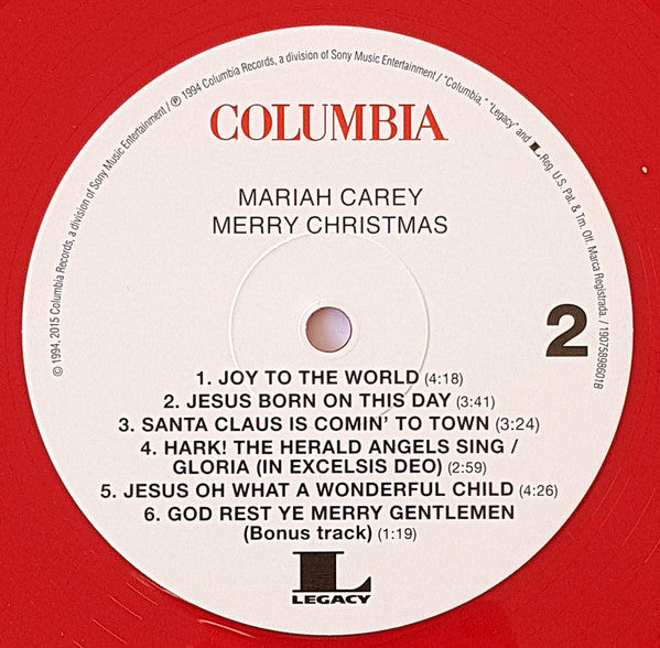 Mariah Carey - Merry Christmas - LP