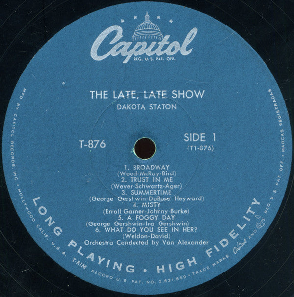 Dakota Staton - The Late, Late Show - LP